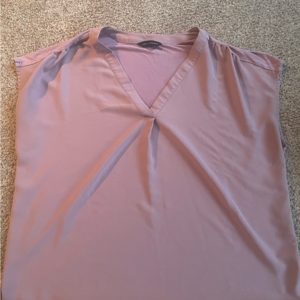 Banana Republic Lavender Blouse